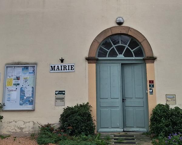 Entrée de la mairie